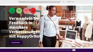 
                            1. HappyOrNot - Deutsch - Garantiert zufriedenere Kunden und Mitarbeiter