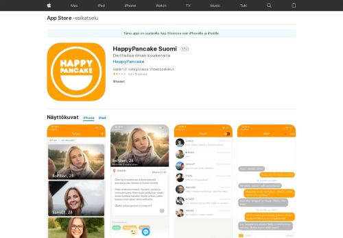 
                            6. HappyPancake Suomi App Storessa - iTunes - Apple