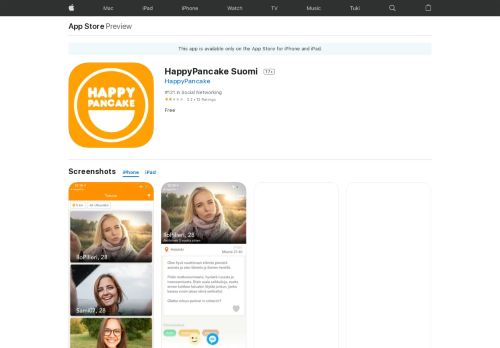 
                            7. HappyPancake Suomi on the App Store - iTunes - Apple