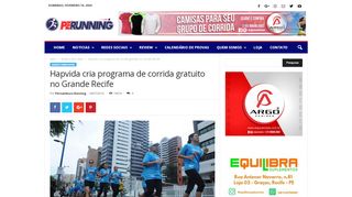 
                            8. Hapvida cria programa de corrida gratuito no Grande Recife ...