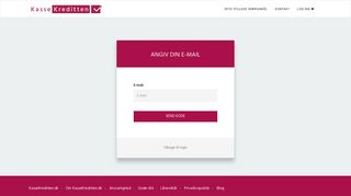 
                            4. Har du glemt din adgangskode? - Kassekreditten.dk