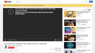 
                            11. Hard Disk Western Digital WD), RMA (rigenerato) 320 GB - YouTube