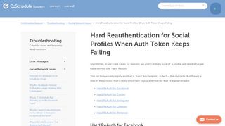 
                            7. Hard Reauthentication for Social Profiles When Auth Token Keeps ...