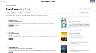 
                            13. Hardcover Fiction Books - Best Sellers - The New York Times