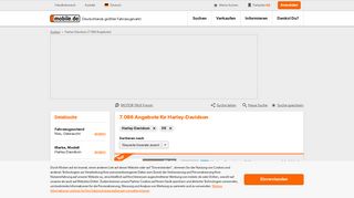 
                            2. Harley-Davidson Angebote bei mobile.de kaufen