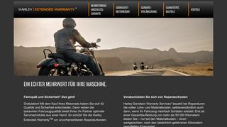 
                            10. Harley-Davidson Extended Warranty