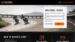 
                            1. Harley-Davidson Financial Services