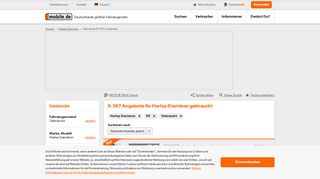 
                            1. Harley-Davidson Gebraucht Angebote bei mobile.de kaufen