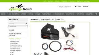 
                            4. Harmony 2.0A Nachrüstset (Komplett) - Pro-Cycling-Golla