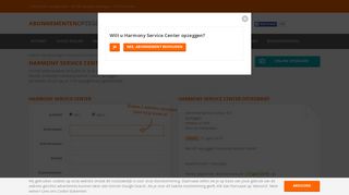 
                            3. Harmony Service Center Opzeggen - Gratis opzegbrief - Abonnement ...