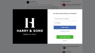 
                            8. Harry & Sons - http://www.extra.kataweb.it/provisioning/jsp... | Facebook