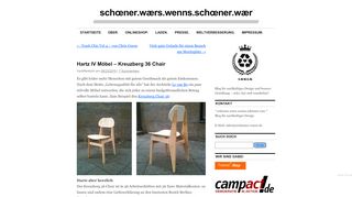 
                            12. Hartz IV Möbel – Kreuzberg 36 Chair | schœner.wærs.wenns.schœner ...