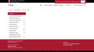 
                            9. Harvard Knowledge Base - Knowledge Base - IT Help