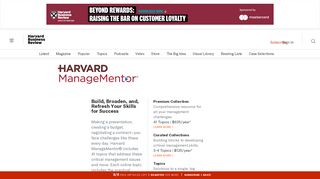 
                            6. Harvard ManageMentor