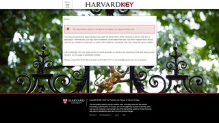 
                            6. HarvardKey Login - CS50 Vault