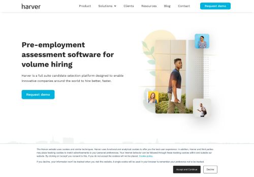 
                            2. Harver: #1 Pre-hiring and Pre-employment Assessment Software