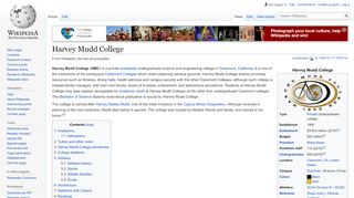 
                            13. Harvey Mudd College - Wikipedia