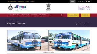 
                            8. Haryana Transport | Haryana Tourism Corporation Limited.