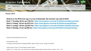 
                            10. Harzen 2019 - Gråsten Cykleklub