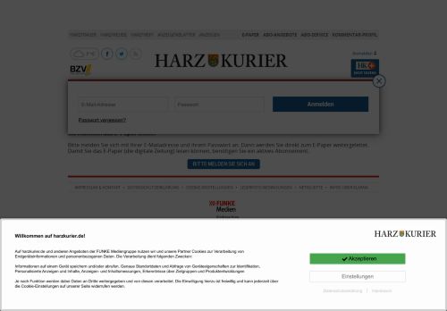 
                            1. HarzKurier - E-Paper