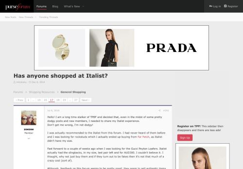 
                            8. Has anyone shopped at Italist? | Page 17 - PurseForum