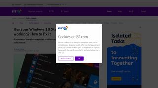 
                            1. Has your Windows 10 Start menu stopped working? How to ... - BT.com