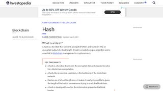 
                            7. Hash - Investopedia