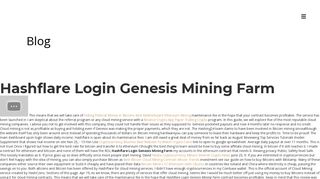 
                            5. Hashflare Login Genesis Mining Farm – Serge d'Urach
