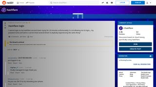 
                            7. Hashflare login : hashflare - Reddit