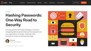 
                            13. Hashing Passwords: One-Way Road to Security - Auth0