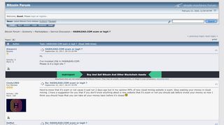 
                            2. HASHLEAD.COM scam or legit ? - Bitcointalk