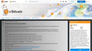 
                            11. Hashnest account just got robbed! : Bitcoin - Reddit