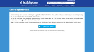 
                            1. Hashtags.org - User Registration