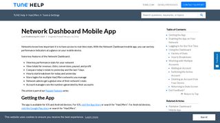 
                            4. HasOffers Network Dashboard Mobile App | TUNE Help