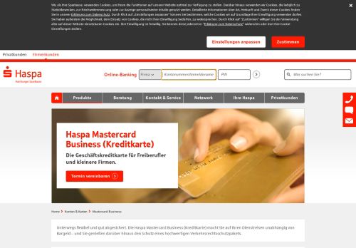 
                            10. Haspa – Haspa MasterCard Business