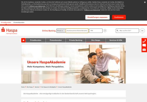 
                            3. HaspaAkademie – moderne Weiterbildungsangebote – Haspa