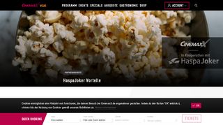 
                            13. HaspaJoker Vorteile | CinemaxX.de