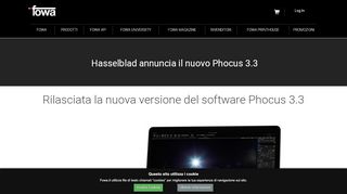
                            13. Hasselblad annuncia il nuovo Phocus 3.3 - Fowa