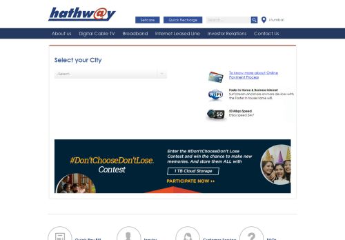 
                            13. Hathway Digital Cable Tv & Broadband Internet Providers | Broadband ...