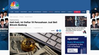 
                            10. Hati-hati, Ini Daftar 19 Perusahaan Jual Beli Bitcoin Bodong