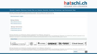 
                            9. hatschi GmbH - Login Businessmail