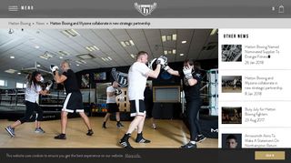 
                            8. Hatton Boxing and Myzone collaborate in new strategic partnership ...
