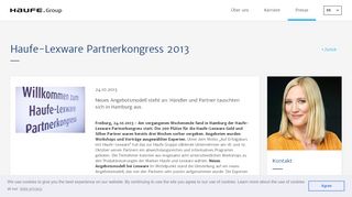 
                            9. Haufe-Lexware Partnerkongress 2013 - Haufe Group