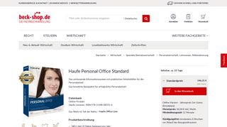 
                            4. Haufe Personal Office Standard, 2010 | beck-shop.de