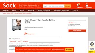 
                            11. Haufe Steuer Office Kanzlei-Edition Online | Datenbank | Fachmedien