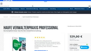 
                            3. Haufe VerwalterPraxis Professional: Datenbank | Haufe Shop