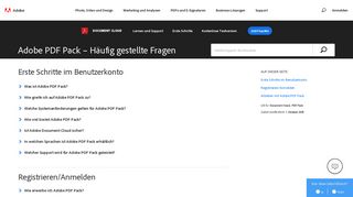 
                            4. Häufig gestellte Fragen | Adobe PDF Pack - Adobe Help Center