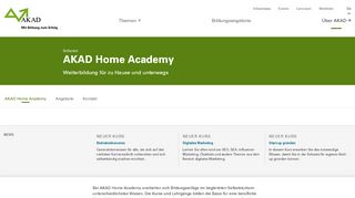 
                            5. Häufig gestellte Fragen | AKAD Home Academy