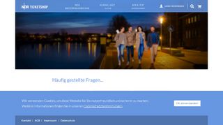 
                            5. Häufig gestellte Fragen | NDR Ticketshop