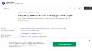 
                            12. Häufig gestellte Fragen rund um Bewerbung und ... - FH Münster